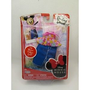 Minnie Mouse Darling Denim Fashion Doll Clothing Set NEW Fits Minnie 10" Doll